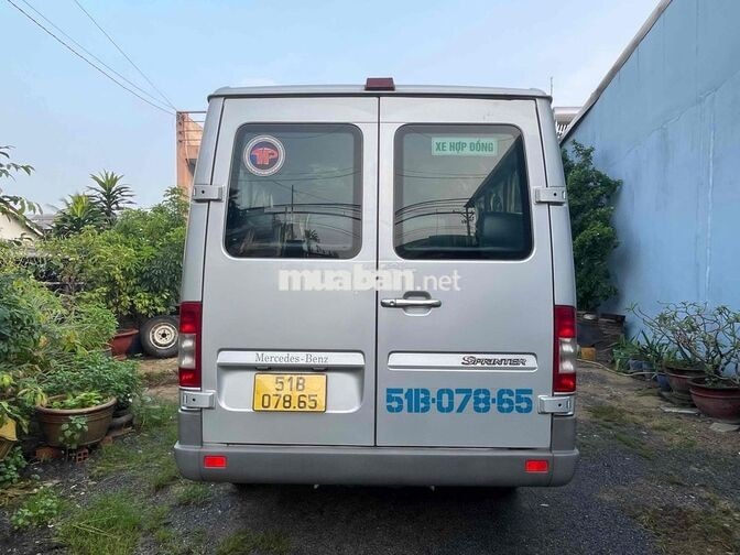 Mercedes-Benz Sprinter 2007 Bạc 16 chỗ