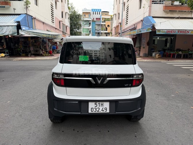 Vinfast VF3 Mua Pin 2025 màu trắng xe đẹp như mới 
