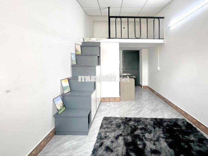 DUPLEX SẴN MÁY LẠNH CỬA SỔ TRỜI  NGÃ 4 BỐN XÃ - PHAN ANH - HOÀ BÌNH