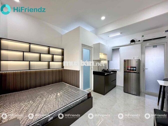 CĂN HỘ STUDIO STYLE TONE GỖ SANG TRỌNG – CỬA SỔ LỚN THOÁNG MÁT TẠI BẠC