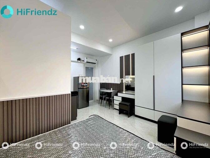 CĂN HỘ STUDIO STYLE TONE GỖ SANG TRỌNG – CỬA SỔ LỚN THOÁNG MÁT TẠI BẠC