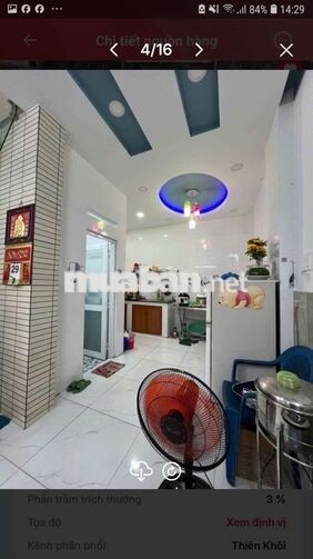 bán nhà lê văn quới 32m2, không lộ giới,không quy hoạch
