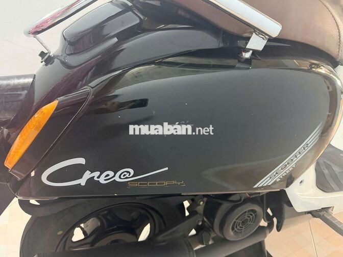 Honda Crea Scoopy Tự động Đen trắng