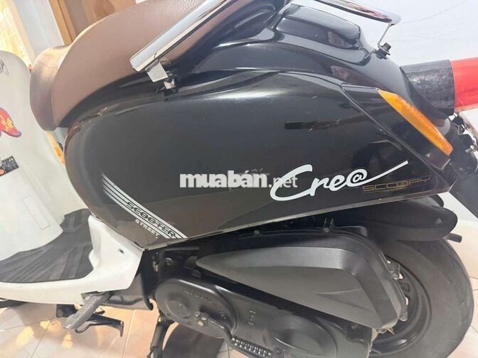 Honda Crea Scoopy Tự động Đen trắng