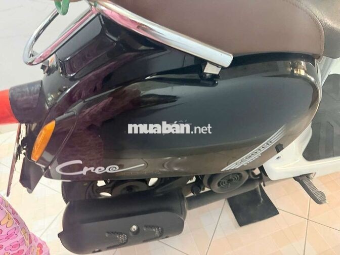 Honda Crea Scoopy Tự động Đen trắng