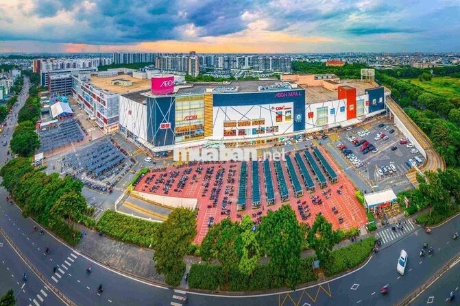 CHỦ NGỘP GIẢM SÂU 800TR! Nhà 4T Ngay Aeon -  HXH Thông, Thoáng - 8x TL