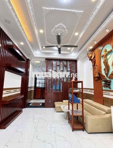 CHỦ NGỘP GIẢM SÂU 800TR! Nhà 4T Ngay Aeon -  HXH Thông, Thoáng - 8x TL