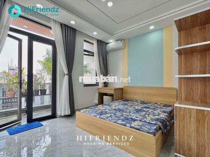 STUDIO FULL NỘI THẤT CÓ BAN CÔNG CỰC ĐẸP - NGUYỄN ẢNH THỦ, TÔ KÝ, CVPM