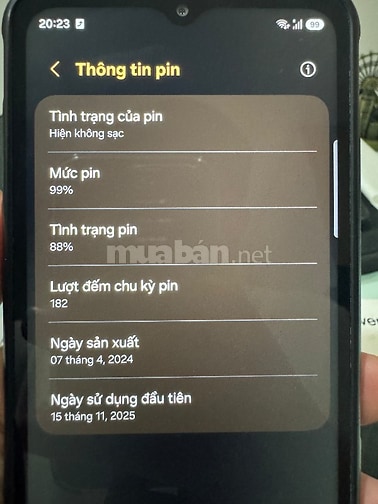 Samsung XCover7 5G 6/128GB - Máy Zin Đẹp, Siêu Bền, Giá Tốt