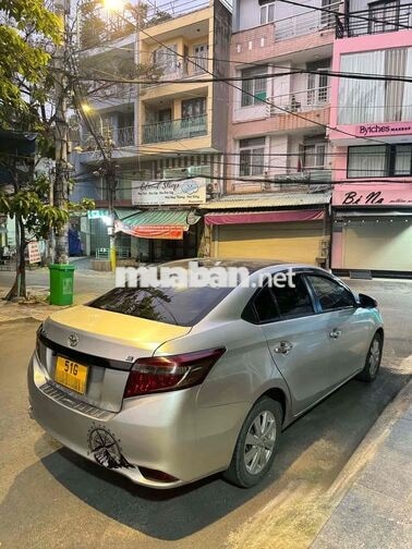 Toyota Vios 2016 E Tự động Bạc 176.000 km