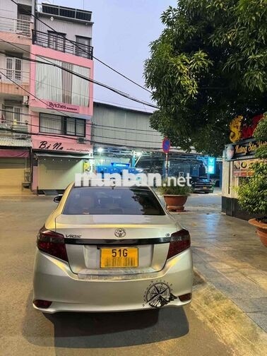 Toyota Vios 2016 E Tự động Bạc 176.000 km