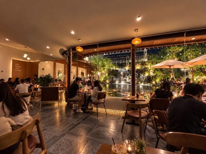 Sang nhượng lại quán cafe cực rẻ tại khu Hoàng Cầu cực đẹp