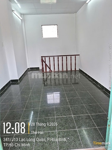 BÁN NHÀ LẠC LONG QUÂN, Quận 11, 3x6m, 3 lầu BTCT, 3 PN, 3 WC