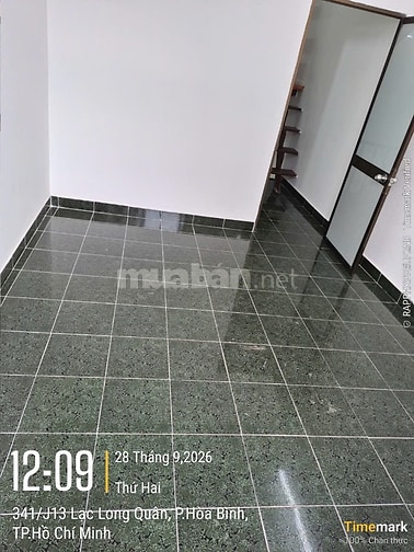 BÁN NHÀ LẠC LONG QUÂN, Quận 11, 3x6m, 3 lầu BTCT, 3 PN, 3 WC