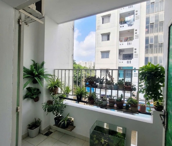 CC D2 Phú Lợi P7 Q8- Căn góc 2PN 3 ban công 75,9m2 SHR , lầu 1 