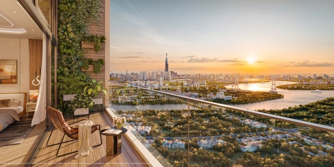 Căn hộ Vlasta Premier 2PN, 2WC đường Đào Trí, Q7