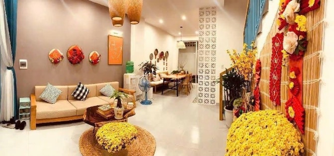 20 .CHO THUÊ NHÀ 3 TẦNG K/ Ô TÔ NGUYỄN HỮU THỌ . FULL NỘI THẤT 