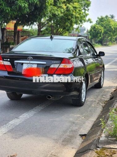 Toyota Camry 3.0 V6 2003 Tự động Đen - Xe Cực Đẹp