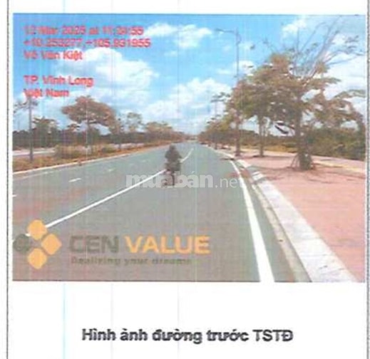 Bán 362,3m2 ODT tại phường Trường An, TP. Vĩnh Long, tỉnh Vĩnh Long