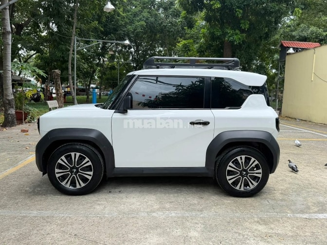 Vinfast VF3 Mua Pin 2025 Màu trắng xe đẹp sạc free không giới hạn 
