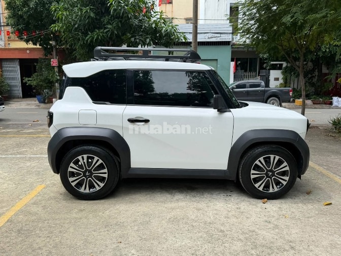 Vinfast VF3 Mua Pin 2025 Màu trắng xe đẹp sạc free không giới hạn 