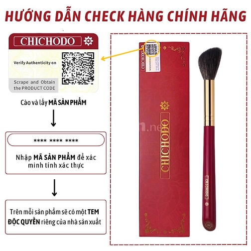 CHICHODO Việt Nam Thương Hiệu Cọ Trang Điểm Được Đăng Ký Và Bảo Hộ T