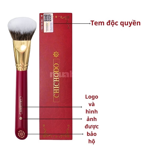 CHICHODO Việt Nam Thương Hiệu Cọ Trang Điểm Được Đăng Ký Và Bảo Hộ T
