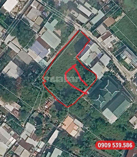 1604 m2 có sẵn 200 m2 thổ cư kế bên chùa Tùy Hỷ Hóc Môn 