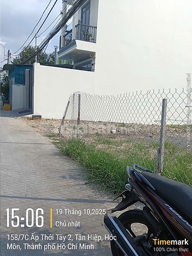 1604 m2 có sẵn 200 m2 thổ cư kế bên chùa Tùy Hỷ Hóc Môn 