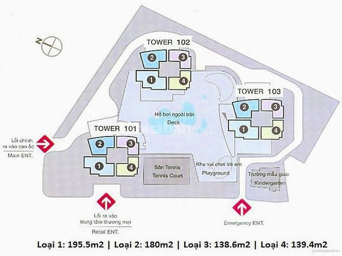 Bán Căn hộ Xi Riverview Palace 3 phòng ngủ tầng cao view đẹp 145m2