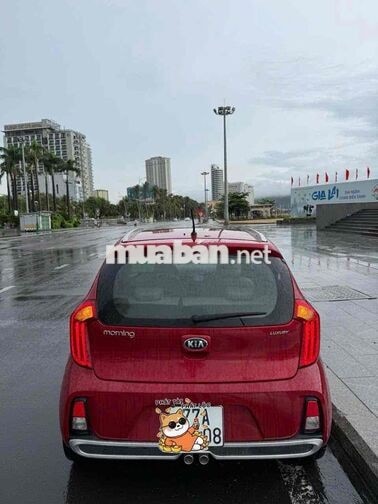 Kia Morning Luxury Số tự động Đỏ
