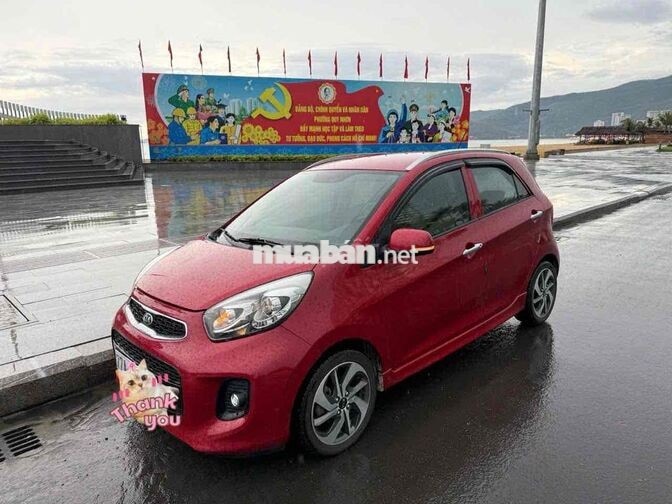 Kia Morning Luxury Số tự động Đỏ
