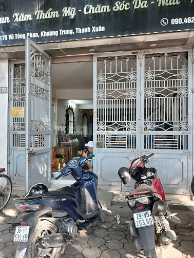 Cho thuê nhà mặt đường vũ tông phan