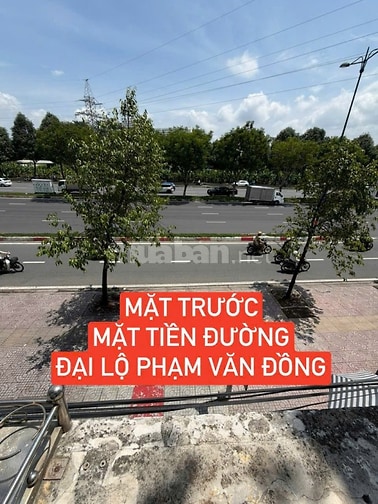 Bán Nhà mặt tiền đường Phạm Văn Đồng , P .Linh Đông . TP HCM