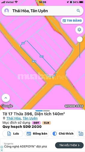 Bán đất 2 mặt tiền gần trường Đại học FPT, trạm thu phí Thái Hòa