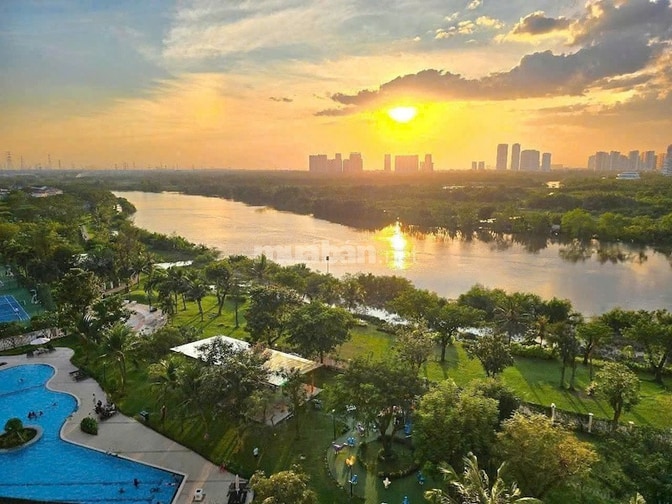 Bán biệt thự 2 MT view sông Thân Văn Nhiếp, An Khánh, 30x37m, 3 tầng