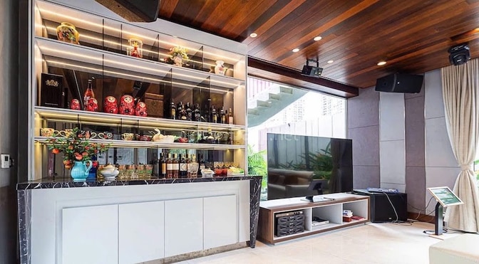 Bán biệt thự 2 MT view sông Thân Văn Nhiếp, An Khánh, 30x37m, 3 tầng