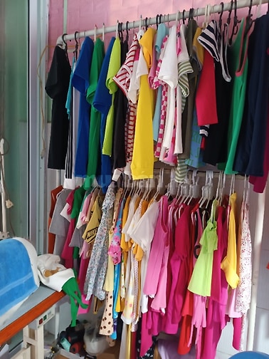 Quần áo trang sức  phụ kiện trưng bày