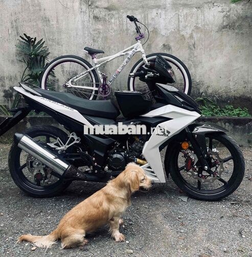Honda Winner Trắng đen Xe côn tay