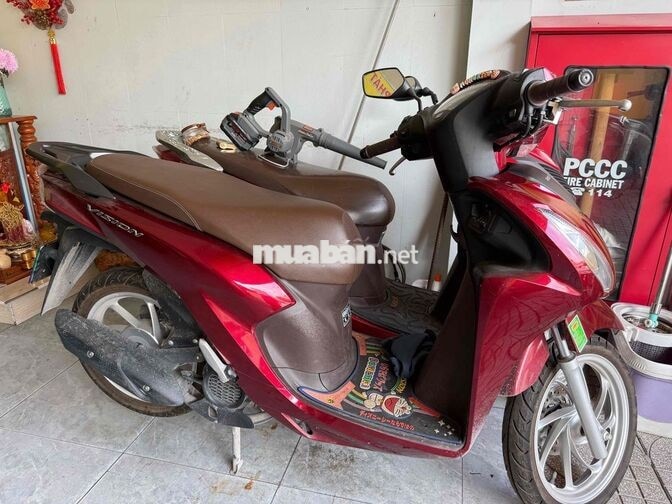 Honda Vision 2025 màu Đỏ