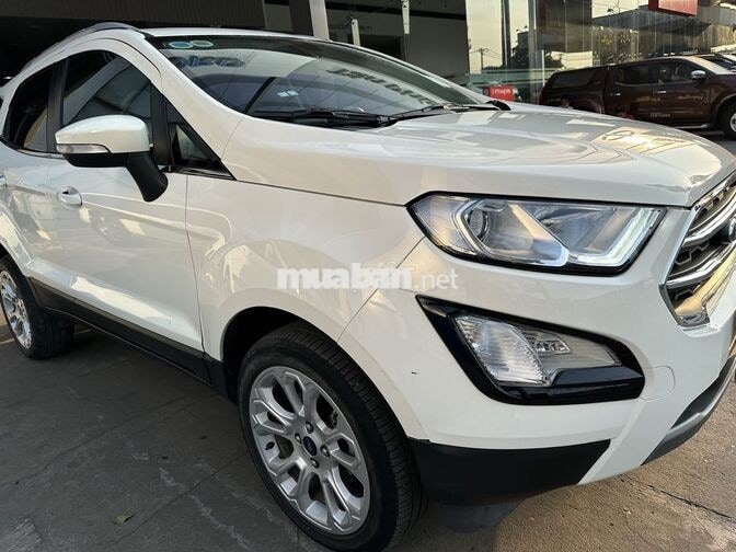 Ford Ecosport Titanium 2020 Trắng Vay Ngân Hàng75%