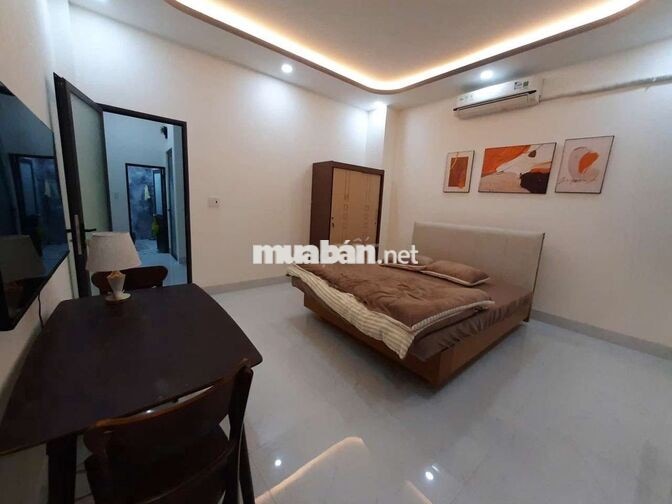 Cho thuê nhà nguyên căn mới xây full nội thất gần chợ Hưng Long