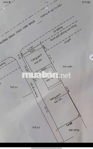 CHÍNH CHỦ BÁN CĂN GÓC 644M² MẶT TIỀN ĐẶNG THÚC VỊNH (HÓC MÔN)