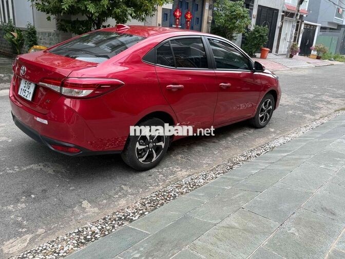 Toyota Vios E 2024 Số tự động 34000 km Đỏ