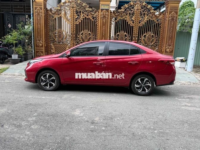 Toyota Vios E 2024 Số tự động 34000 km Đỏ