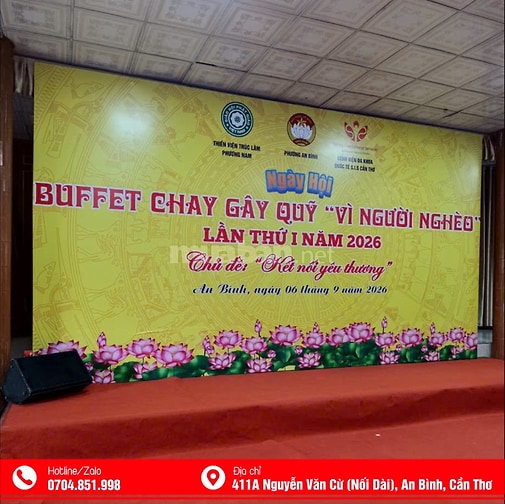 THI CÔNG BACKDROP TẠI CẦN THƠ TRỌN GÓI UY TÍN