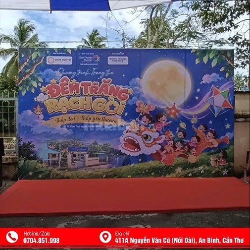 THI CÔNG BACKDROP TẠI CẦN THƠ TRỌN GÓI UY TÍN