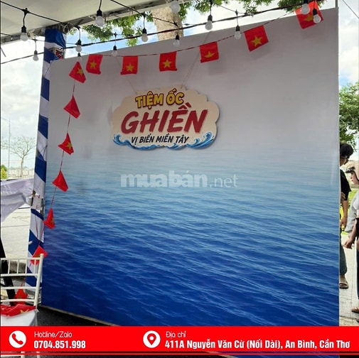 THI CÔNG BACKDROP TẠI CẦN THƠ TRỌN GÓI UY TÍN