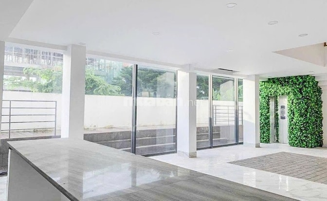 cho thuê biệt thự mặt tiền nguyễn văn hưởng, thủ đức 20x20m trệt 3 lầu
