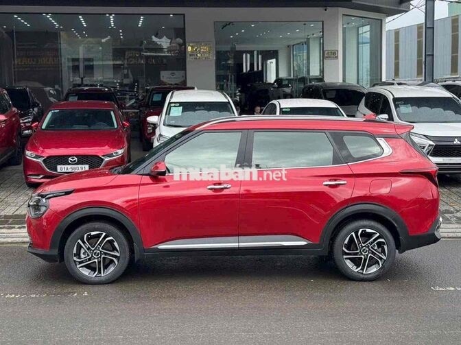Kia Carens Luxury 2024 Số tự động Đỏ